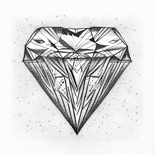 Diamond And Heart