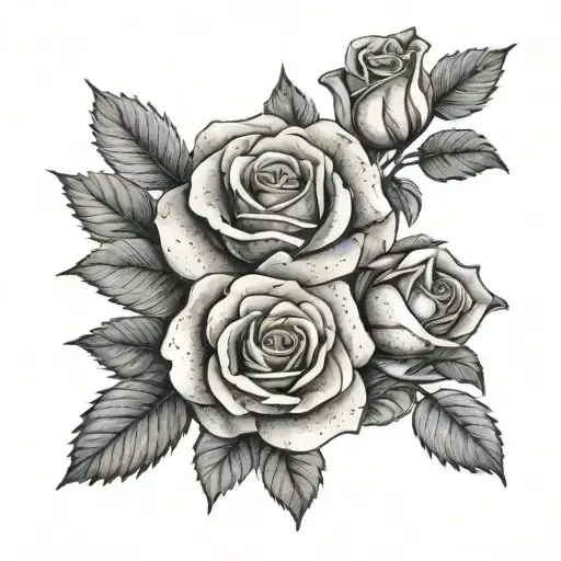 Roses Blooming