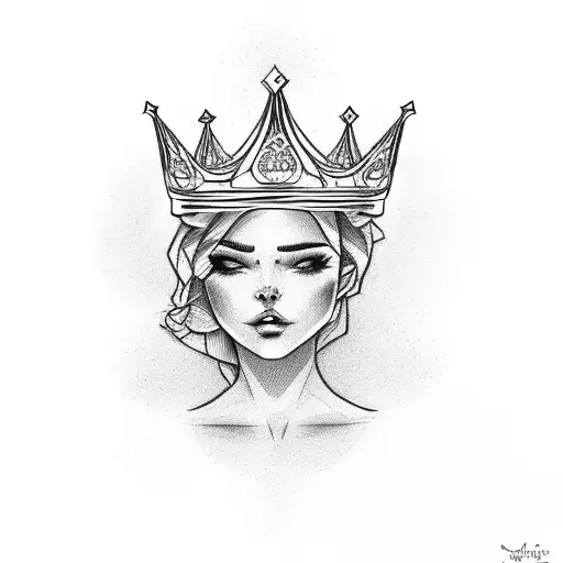 Woman With Crown