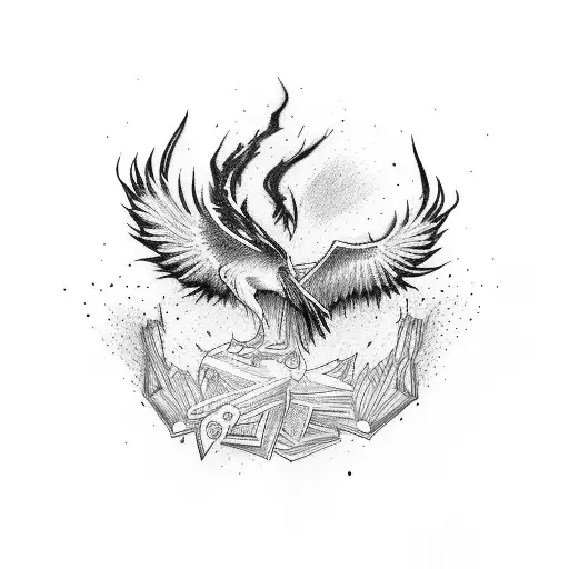 Phoenix With Books And Rock'n'roll And London