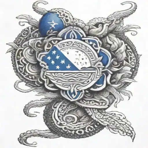 Salvadoran Flag