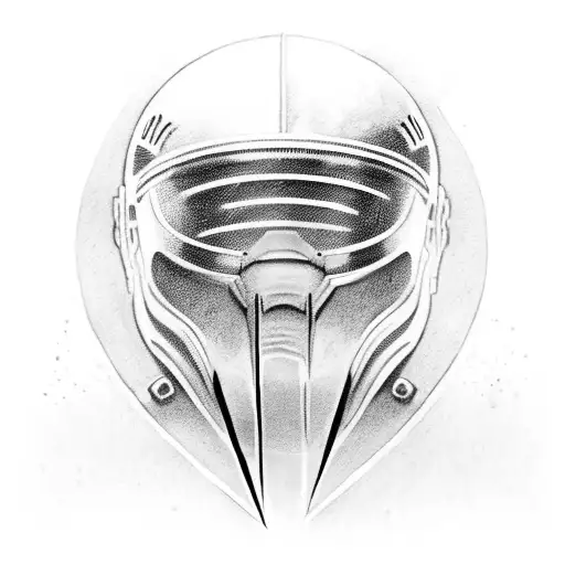 Spartan Helmet With Lightning