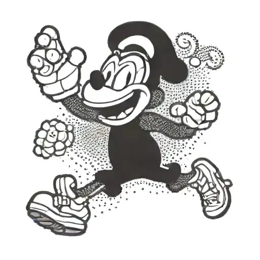 Cuphead Cartoon Character