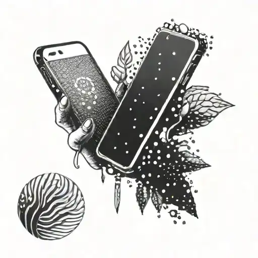 Glowing Phone