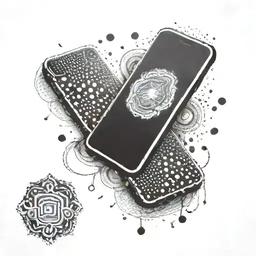 Glowing Phone