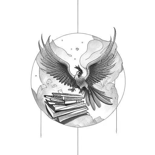 Phoenix With Books And Rock'n'roll And London