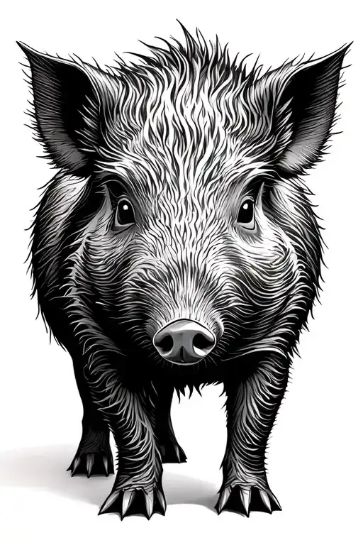 Wildboar Piglet