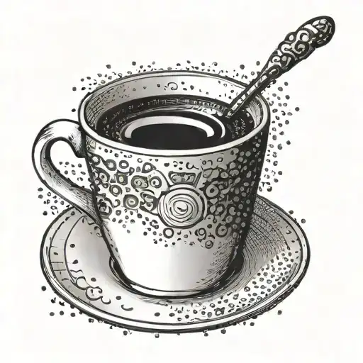A Retro Coffee Cup
