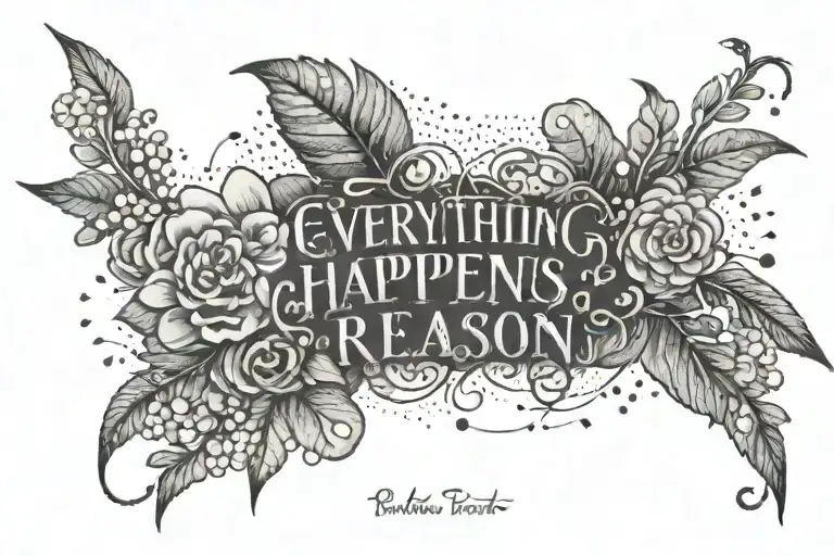 Everything Happens For A Reason