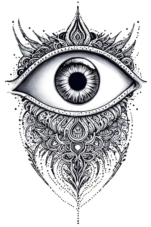 Sigil With Eye Surrounded