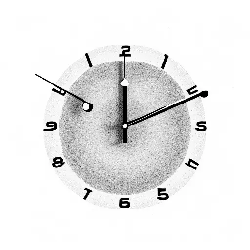 A Clock With My Daughters' Birth Times And Baseball Bats As The Clock Hands