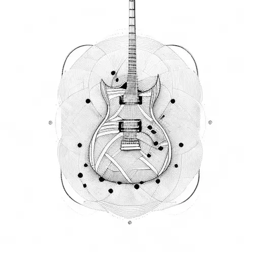 A Guitar Made Of Lines Of Code