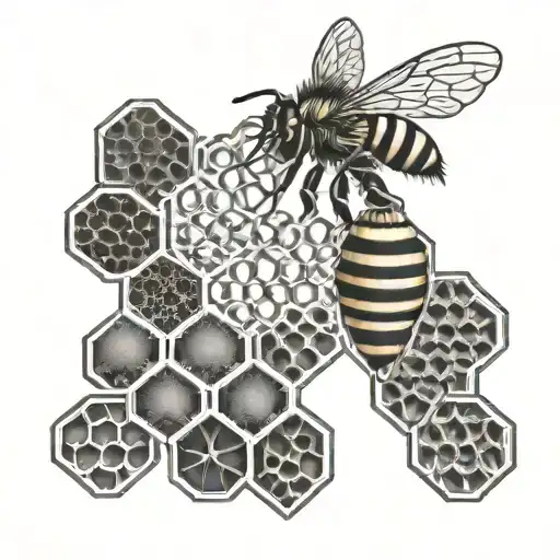 Beehive Honey Comb