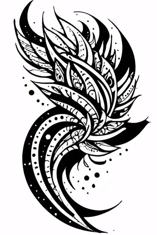 Design Of Intricate Black And White Geometric Patterns And Shapes