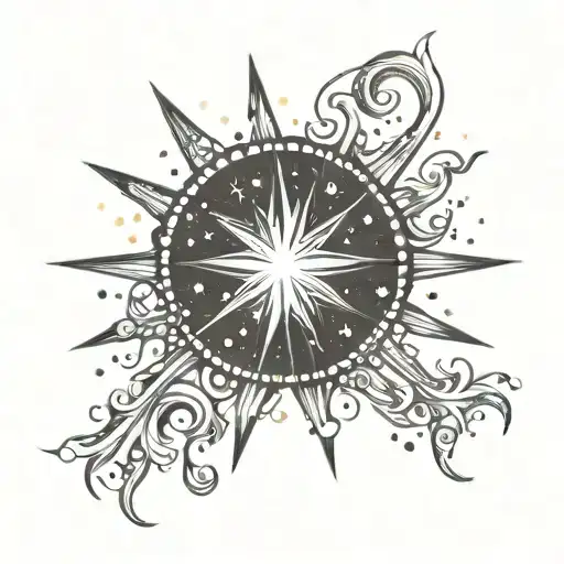 Flow Star Sun Scatter