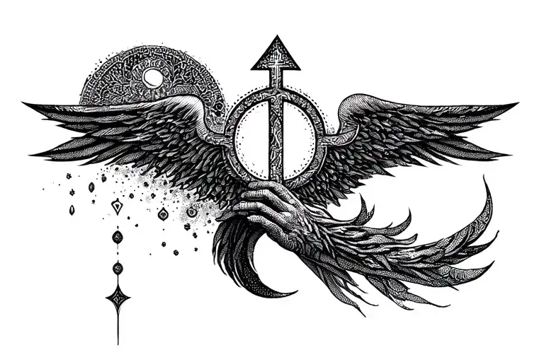 Religious Symbols Merging