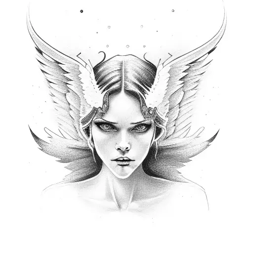 Angel Go Down From Sky