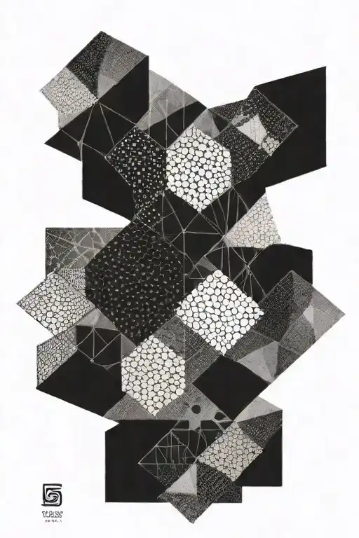 Geometric Pattern Fading Out