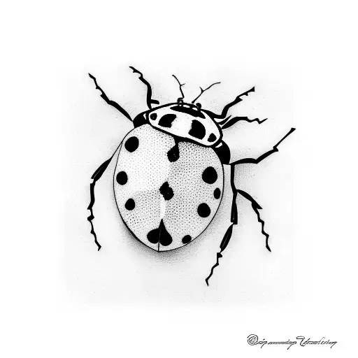 Ladybug With A Pruning Shears