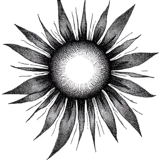 It Represents Permanent And Ray Of Sunshine