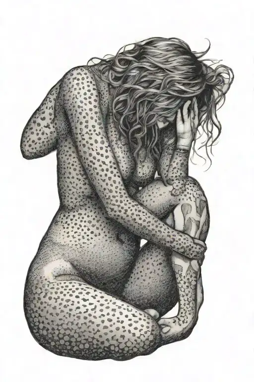 Nude Girl Shitting