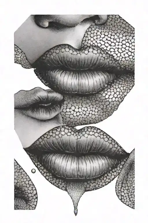 Pussy Lips Kissing