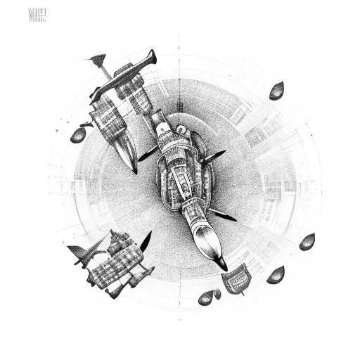 Aircraft With Music With Nutrition