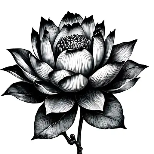Lotus Flower Hand And Forearm Sleeve