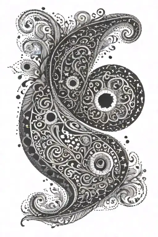 Semi Colon Inside Heart Shape