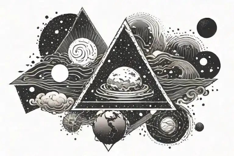 Triangle Earth Sign