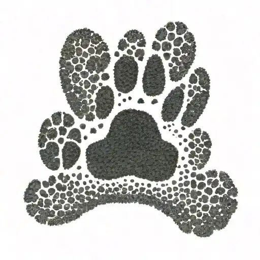 Dog's Paw Print