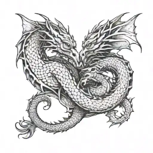Dragons Intertwined