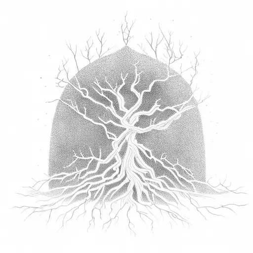 Lightning Strikes As A Tree