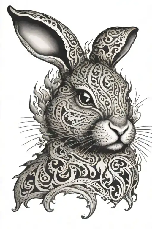 Bunny And Flames Left Arm