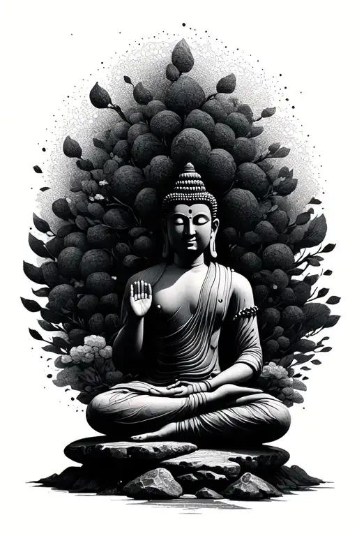 Bhuddism Meditation Rock Balancing