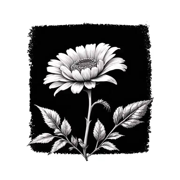 March Birth Flower With Landan As Stem