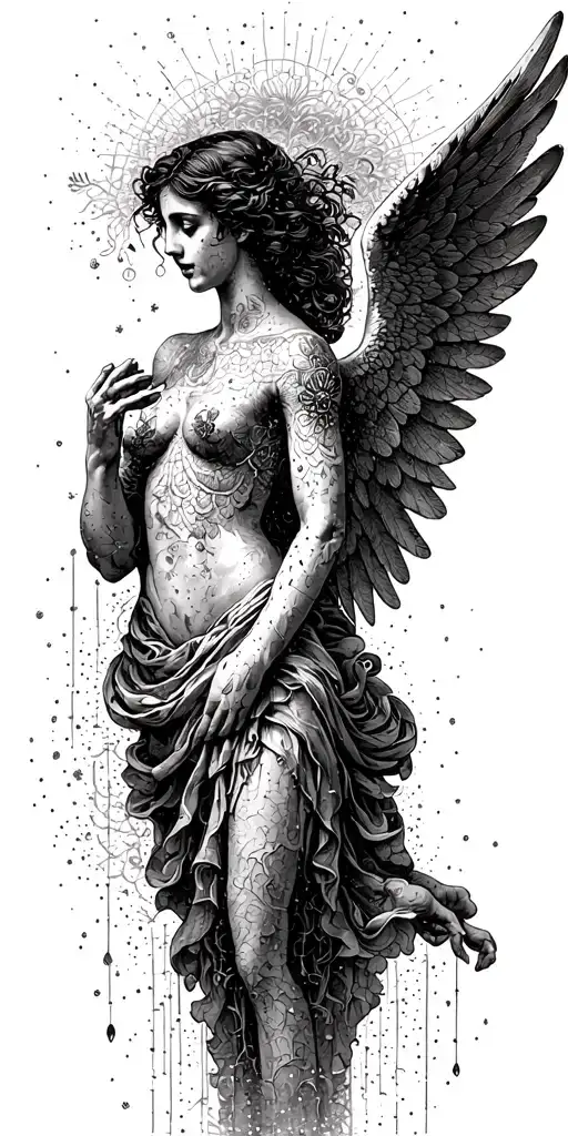 Fallen Angel Judging The Damned