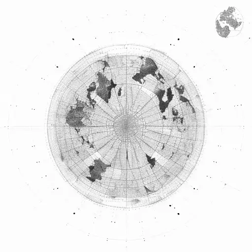An Intricate Map Of The World With Dotted Lines Connecting Different Travel Destinations