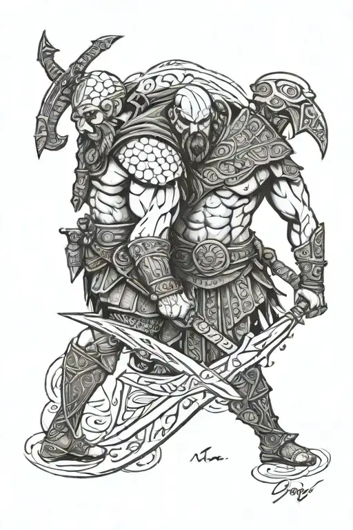 Amour Of God Of War