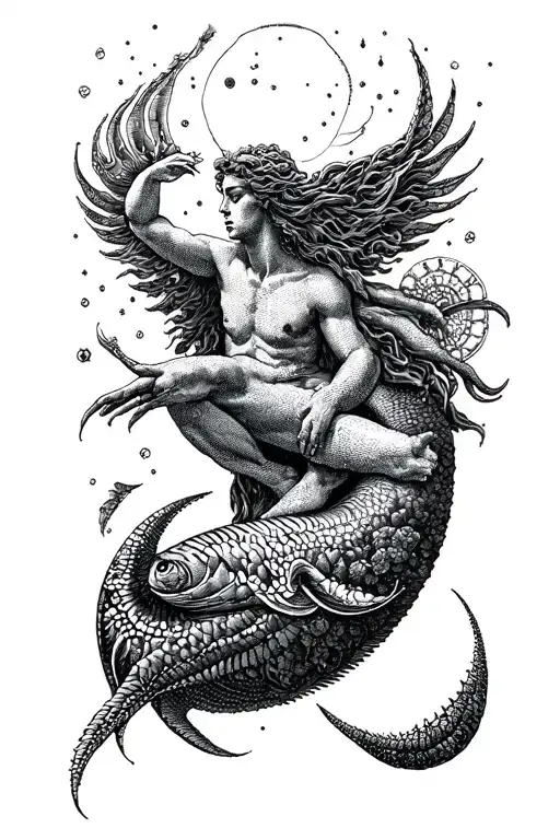 Aquarius And Posidon God