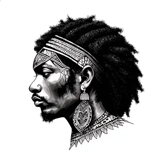 Ezekiel Vision African Tribal