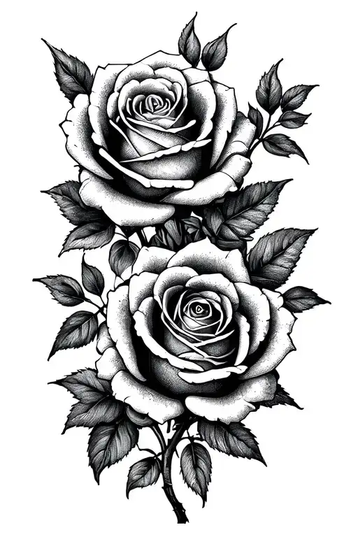 Roses Intertwined