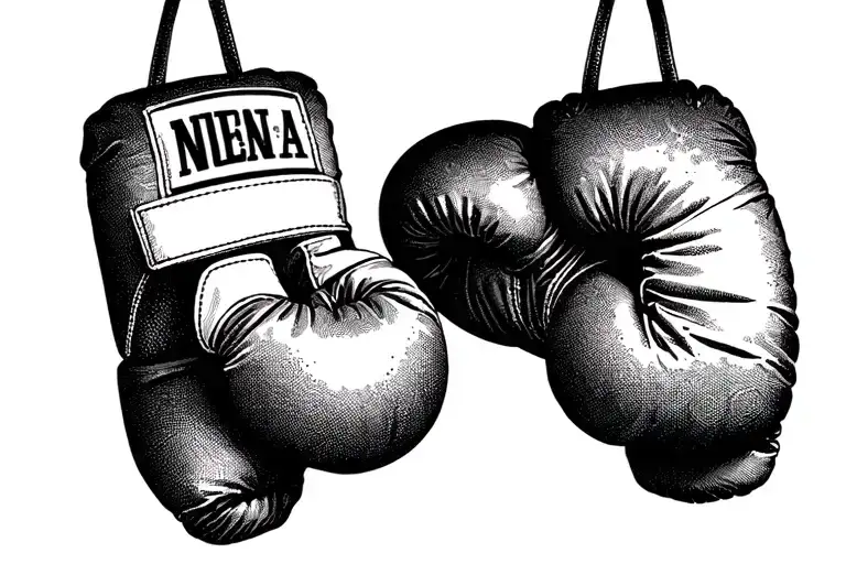 Boxing Gloves Hanging