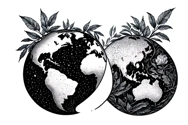 Earth Half Sleeve