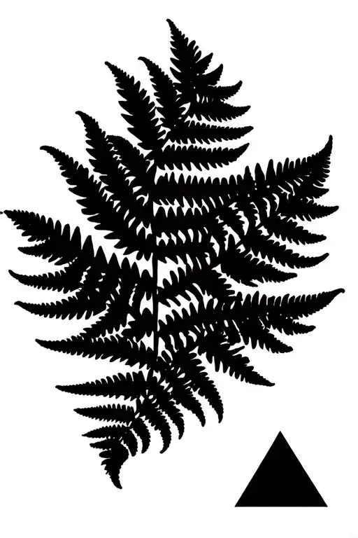 Ferns And Isosceles Triangle