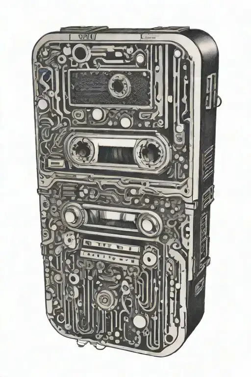 Standalone Casette Mixed Tape