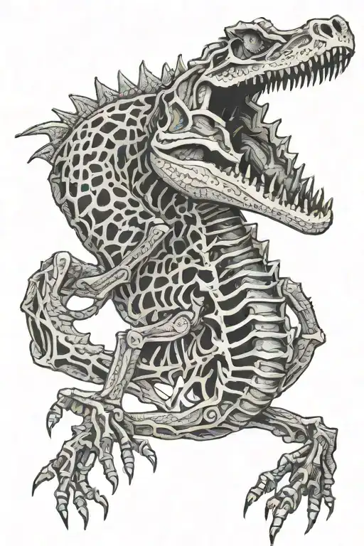 Crocodile Skeleton