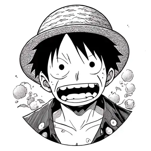 One Piece Anime Luffy Classic