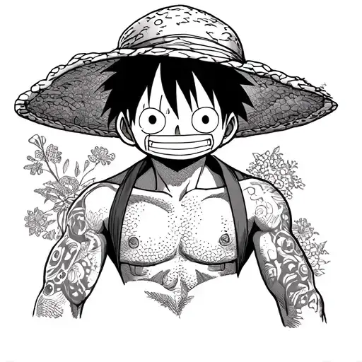 One Piece Anime Luffy Classic