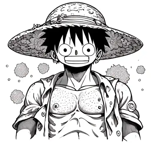 One Piece Anime Luffy Classic